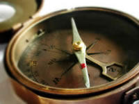 Old compass