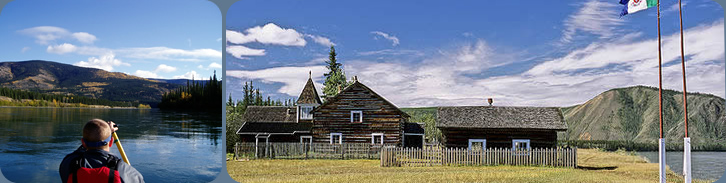 Fort Selkirk dans le Territoire du Yukon - Yukon River Adventure