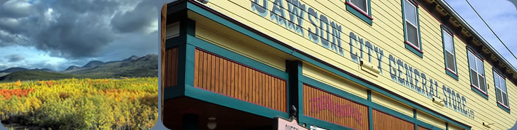 Dawson City general store - Yukon River Adventure